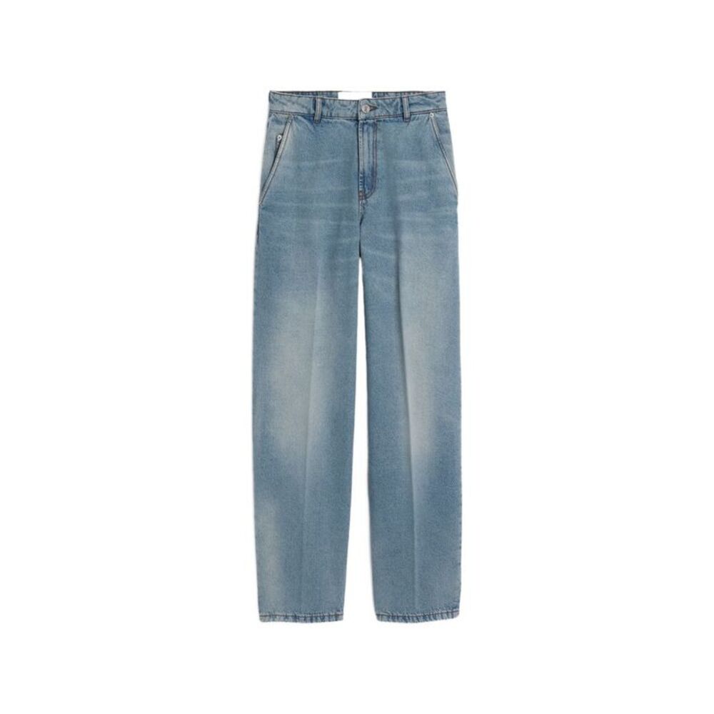 Ami Paris Women Baggy Fit Denim Jeans
